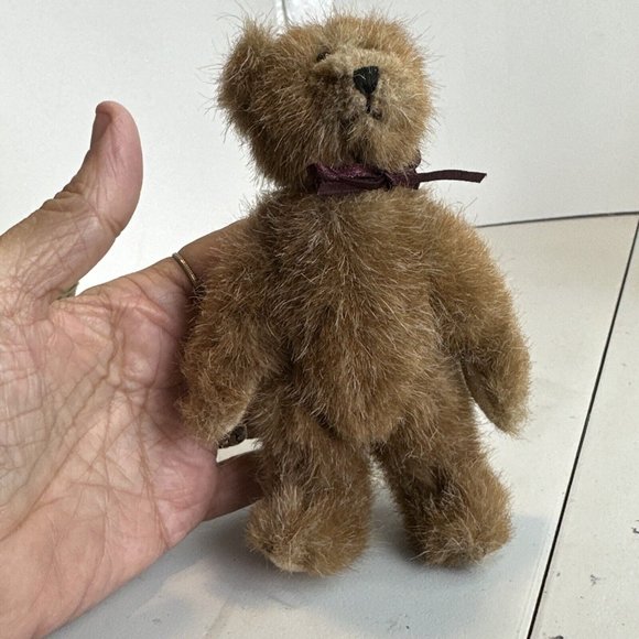 Boyds Bears #1364 The Archive Series Jointed Brown Teddy Bear 1990s Gettysburg - Picture 11 of 12